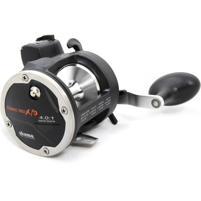 Катушка OKUMA Classic Linecounter XPD-20DA, 2 подшипника